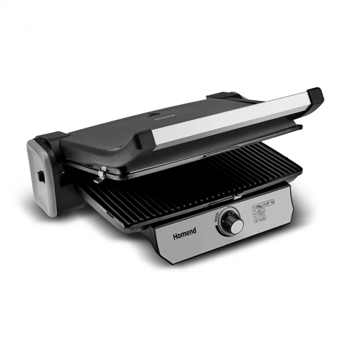 Homend Toastbuster 1381H Siyah Silvet Tost Makinesi