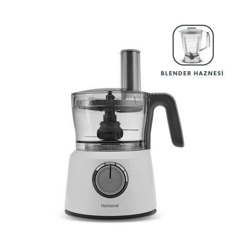 Homend Functionall 2846H Blender Hazneli Mutfak Robotu Krem