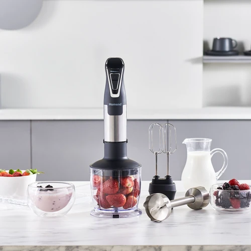 Homend Handmaid 1965h Inox Çelik Bıçaklı Blender Set