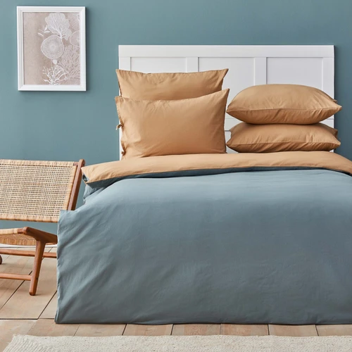 Nautica Home Pruva Hardal/Yeşil Çift Taraflı Çift Kişilik Nevresim Seti