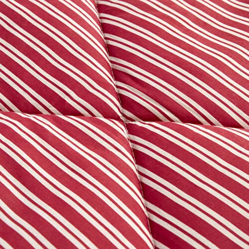 Nautica Home Maritime Stripe Tek Kişilik Comfort Set Red