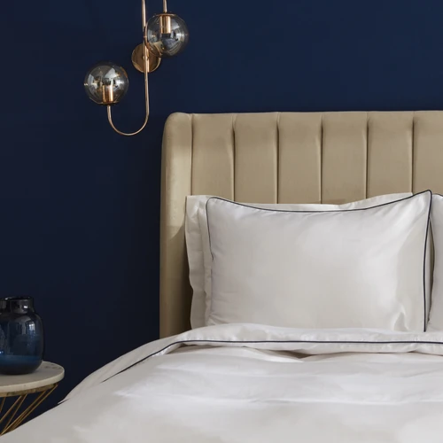 Nautica Home Percy Navy Saten Çift Kişilik Nevresim Takımı
