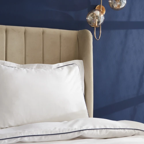 Nautica Home Percy Navy Saten Çift Kişilik Nevresim Takımı