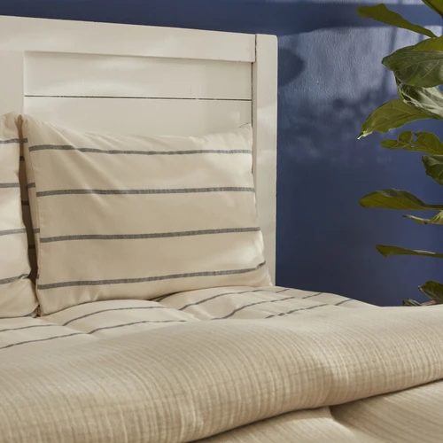 Nautica Home Darrel Çift Kişilik Pike Takımı Bej 