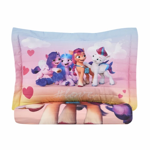 My Little Pony By Karaca Home Friendship Sarı Tek Kişilik Yatak Örtüsü