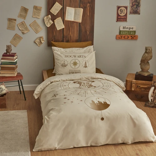 Karaca Home Harry Potter Charm %100 Pamuk Tek Kişilik Nevresim Takımı