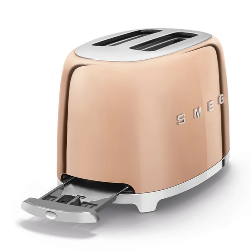 Smeg 2x1 Ekmek Kızartma TSF01RGEU Rosegold