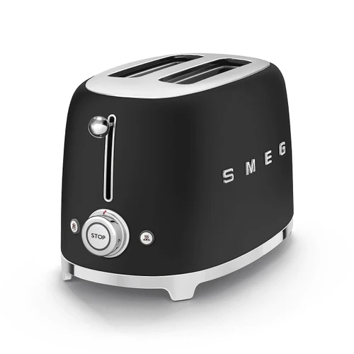 Smeg 2x1 Ekmek Kızartma TSF01BLMEU Matte Black