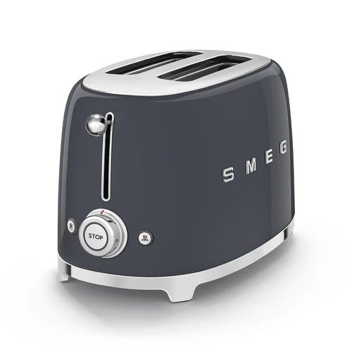 Smeg 2x1 Ekmek Kızartma TSF01GREU Barut Gri