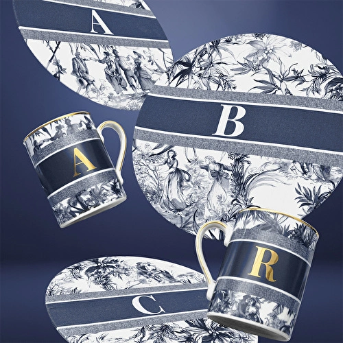 Baci Milano Alphabet C Harfli Servis Altlığı 34 cm