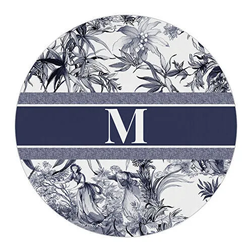 Baci Milano Alphabet M Harfli Servis Altlığı 34 cm