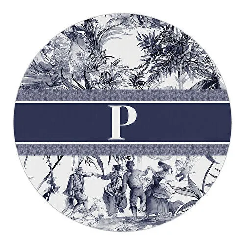 Baci Milano Alphabet P Harfli Servis Altlığı 34 cm