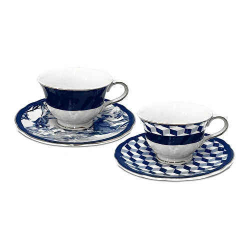 Baci Milano Versailles 2'li Çay Fincanı