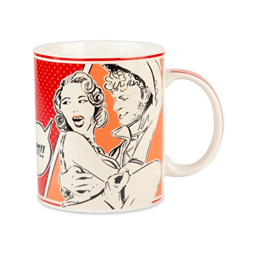 Baci Milano Gulp Mug 8x10 cm Kırmızı