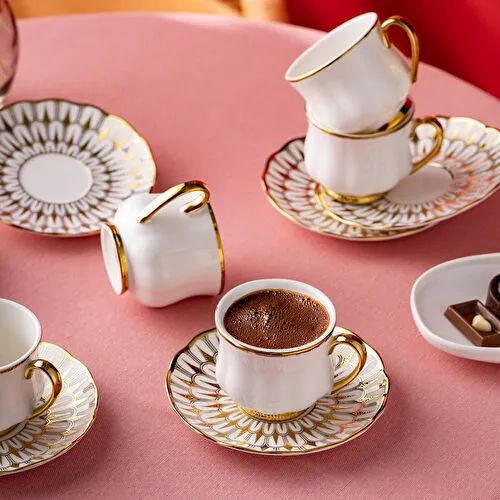 Emsan Rumeli 6 Kişilik Kahve Fincan Takımı
