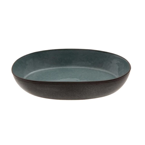 Jumbo Twin Blue Kayık Tabak 29 cm