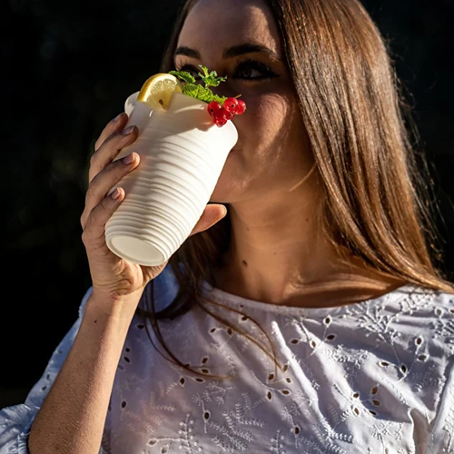 Guzzini Tierra 6'lı Uzun Bardak Takımı Renkli