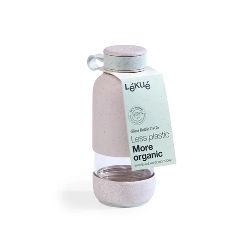 Lekue To Go Cam Organik Su Şişesi 500 ml