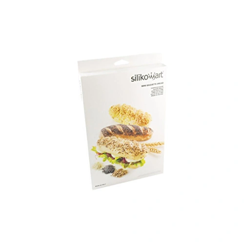 Silikomart 4'lü Mini Baguette Bread - Baget Ekmek Kalıbı