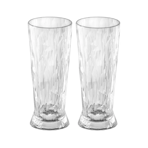 Koziol Superglass 2'li Set 300 ml Şeffaf