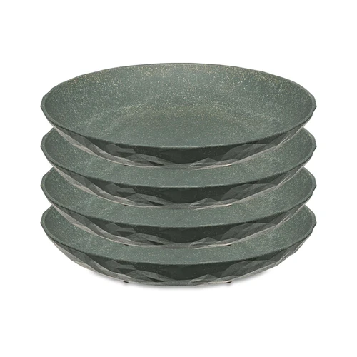 Koziol 4'lü Tabak 22 cm Gri