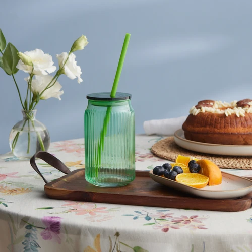 Karaca Container Verano Pipetli Bardak Yeşil 500 ml