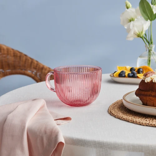 Karaca Container Verano Fincan Kırmızı 450 ml