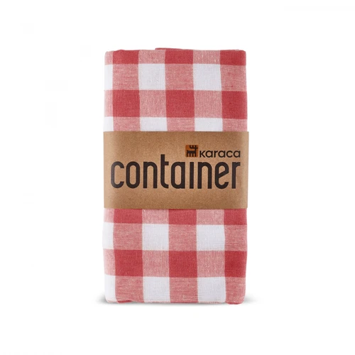 Karaca Container Pötikare Masa Örtüsü 160x160 cm Kırmızı