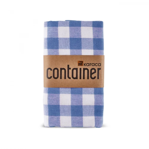Karaca Container Pötikare Masa Örtüsü 160x160 cm Mavi