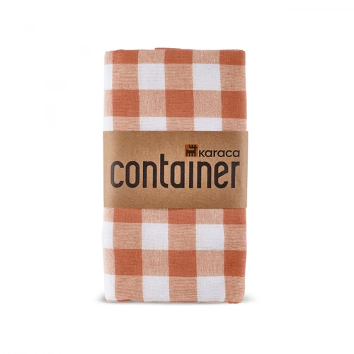 Karaca Container Pötikare Masa Örtüsü 160x160 cm Turuncu