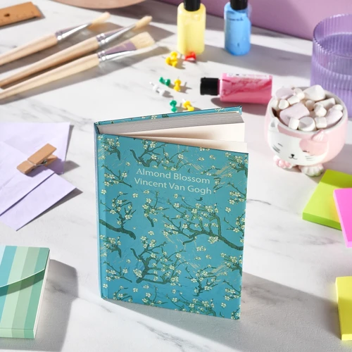 Karaca Container Van Gogh 96 Yaprak Sert Kapak Defter