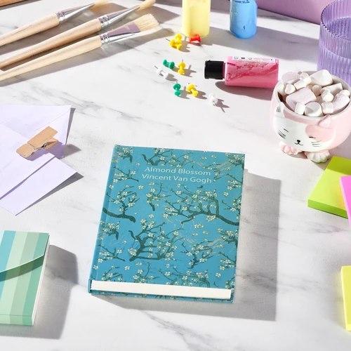 Karaca Container Van Gogh 96 Yaprak Sert Kapak Defter