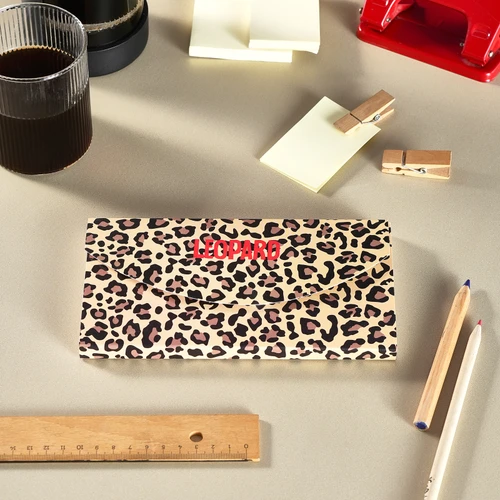 Karaca Container Leopar Mega 80 Yaprak Mektup Defter
