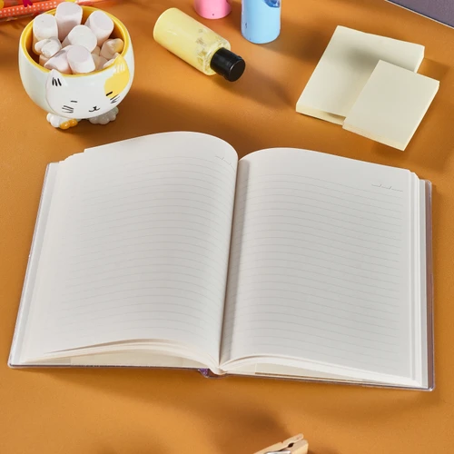 Karaca Container Magical Unicorn Çizgili 40 Yaprak Sulu Simli Defter