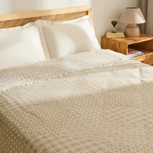 Kaşmir Home Flavo Çift Kişilik Muslin Pike Çağla 