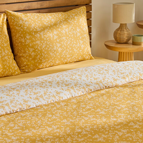 Kaşmir Home Inga Tek Kişilik Nevresim Takımı Sarı 