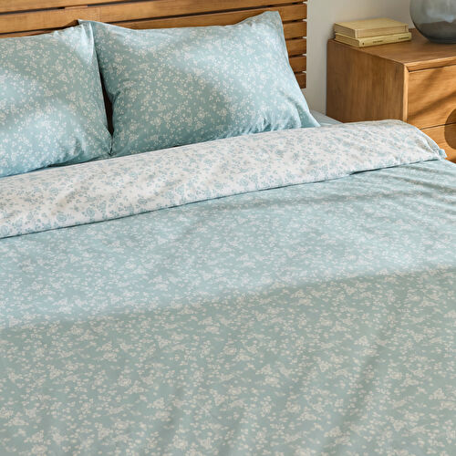 Kaşmir Home Inga Çift Kişilik Nevresim Takımı Mint Kaşmir Home Inga Çift Kişilik Nevresim Takımı Mint
