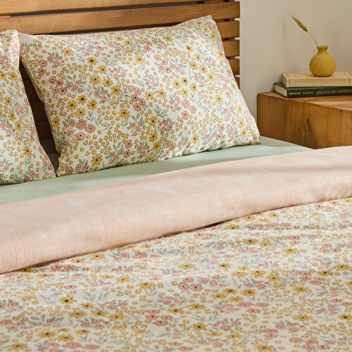 Kaşmir Home Seina Çift Kişilik Nevresim Takımı Terracota