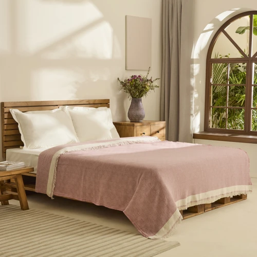 Kaşmir Home Frida Çift Kişilik Pike Rose
