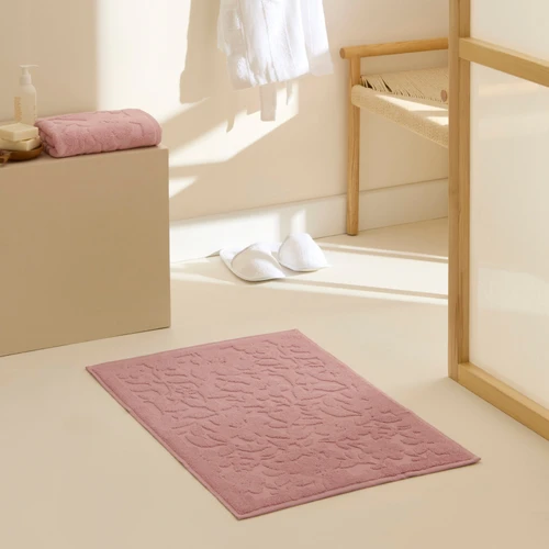 Kaşmir Home Julia Ayak Havlusu 2'li Pudra