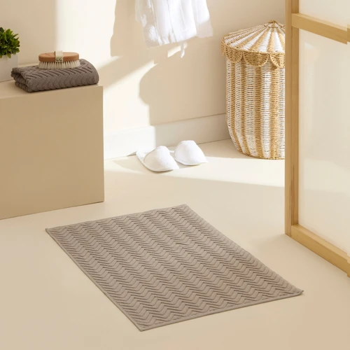 Kaşmir Home Frey Ayak Havlusu 2'li Gri