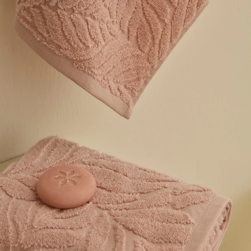 Kaşmir Home Vera 2'li El Yüz Havlusu Set Pudra
