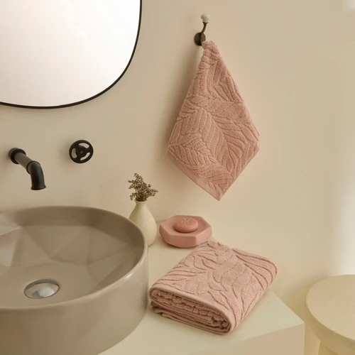 Kaşmir Home Vera 2'li El Yüz Havlusu Set Pudra