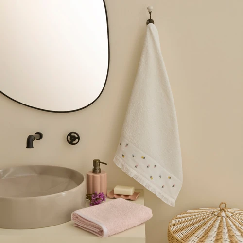 Kaşmir Home Nils 2'li Yüz Havlusu Set Offwhite 