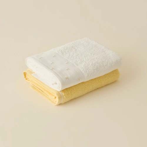 Kaşmir Home Tia 2'li El Havlusu Set Offwhite 