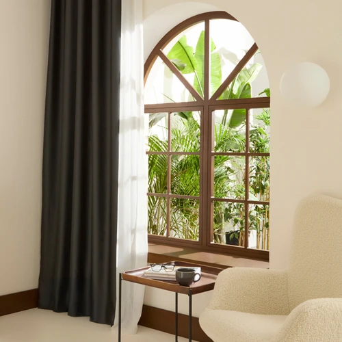 Kaşmir Home Bloom Dark Blackout Antrasit Perde 150x270 cm