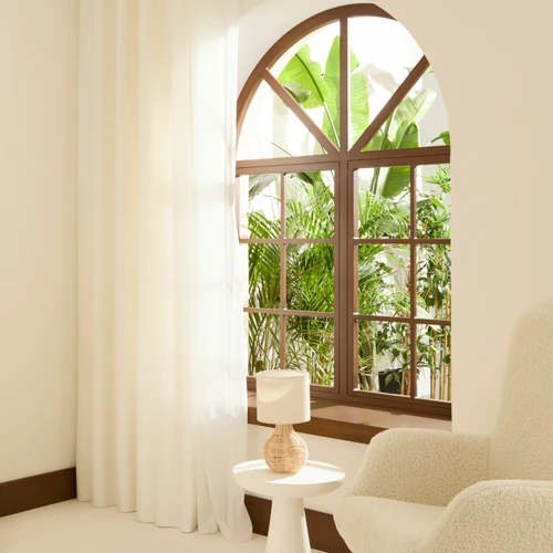 Kaşmir Home Harper Star Blackout Krem Perde 150x270 cm