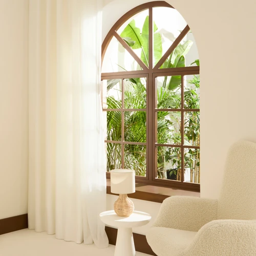 Kaşmir Home Harper Star Blackout Krem Perde 150x270 cm