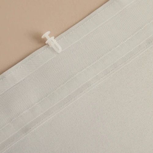 Kaşmir Home Harper Star Blackout Açık Gri Perde 150x270 cm