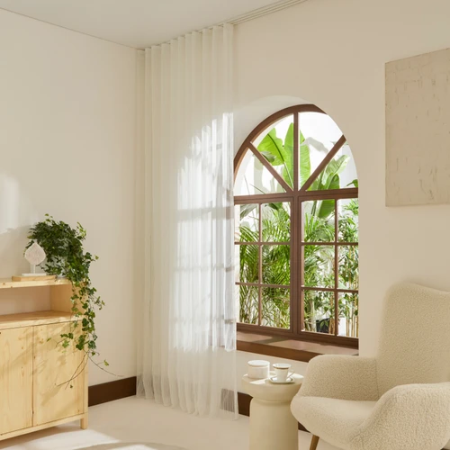 Kaşmir Home Adel Tül Perde Offwhite 300x270 cm